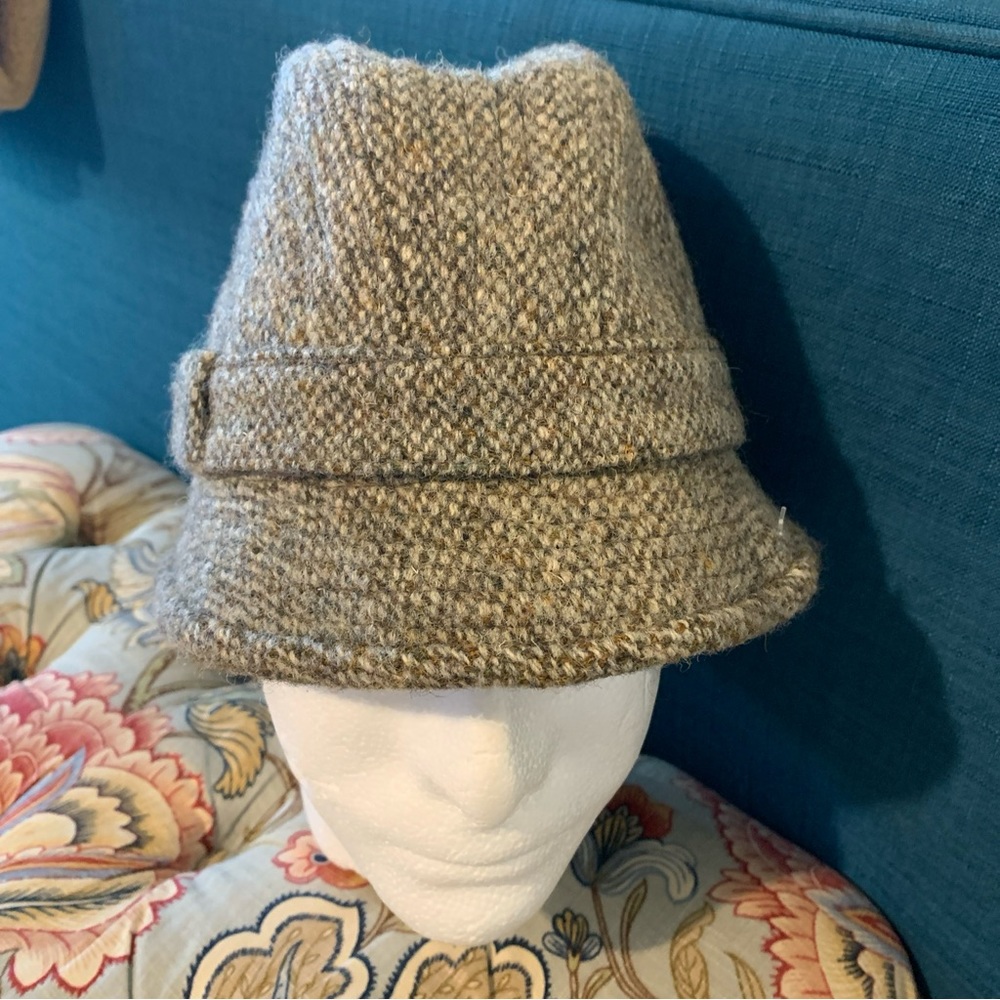 Harris Tweed Wool Hat 7 5/7